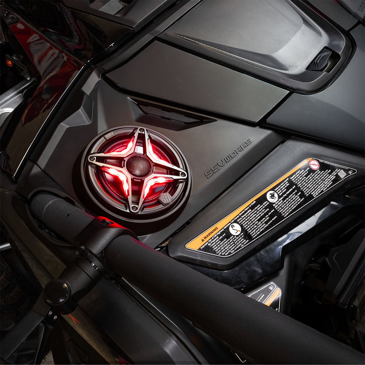 SSV Works Front-Dash 6.5" Speaker Panels for 2024-2026 Can-Am Maverick R