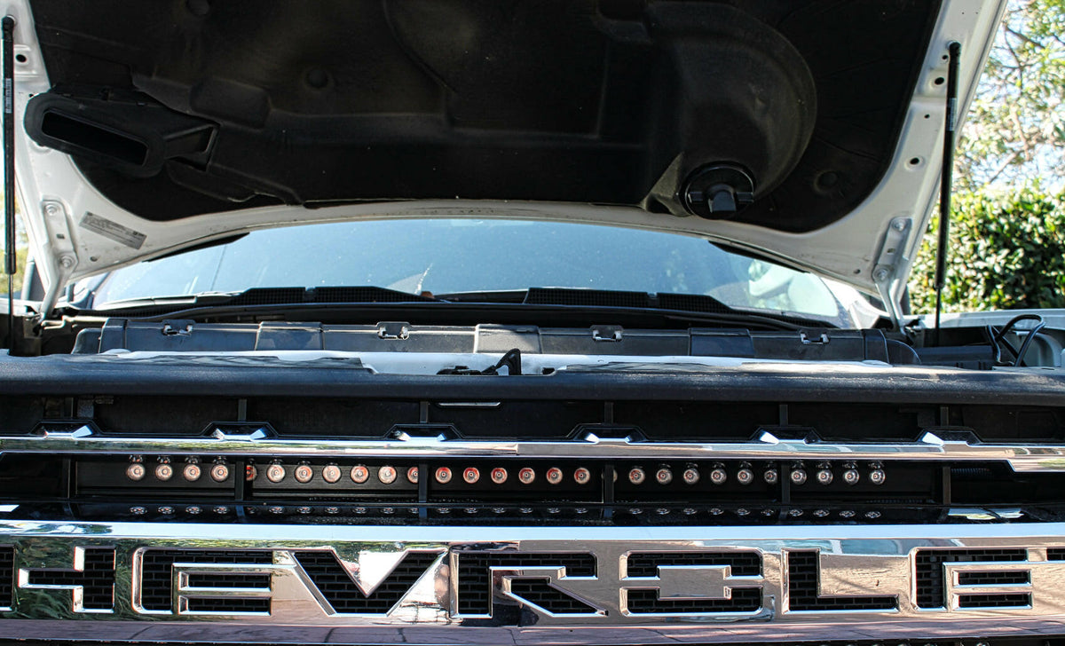 2020+ Chevrolet Silverado 2500/3500HD Single 30in Light Bar