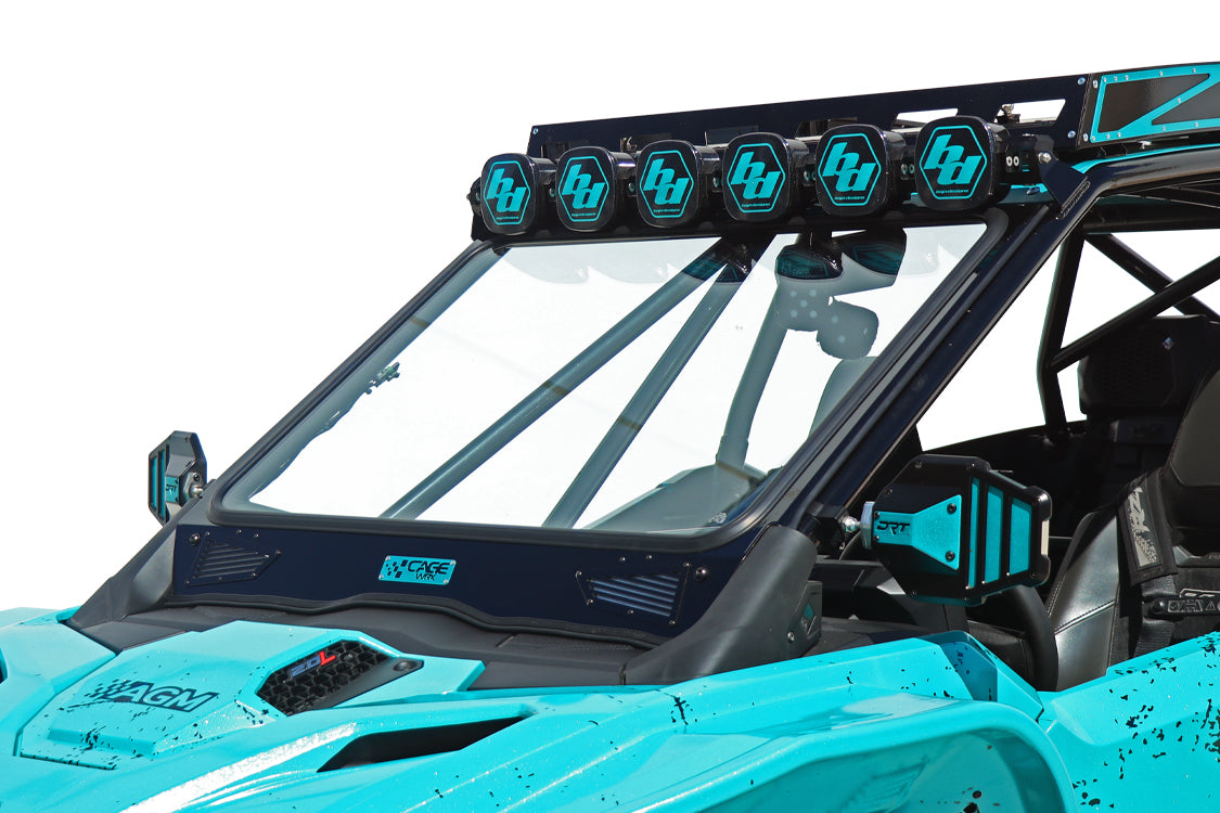 Polaris RZR Pro XP Glass Windshield (2025+) | "SUPER SHORTY" & "BAJA SPEC"