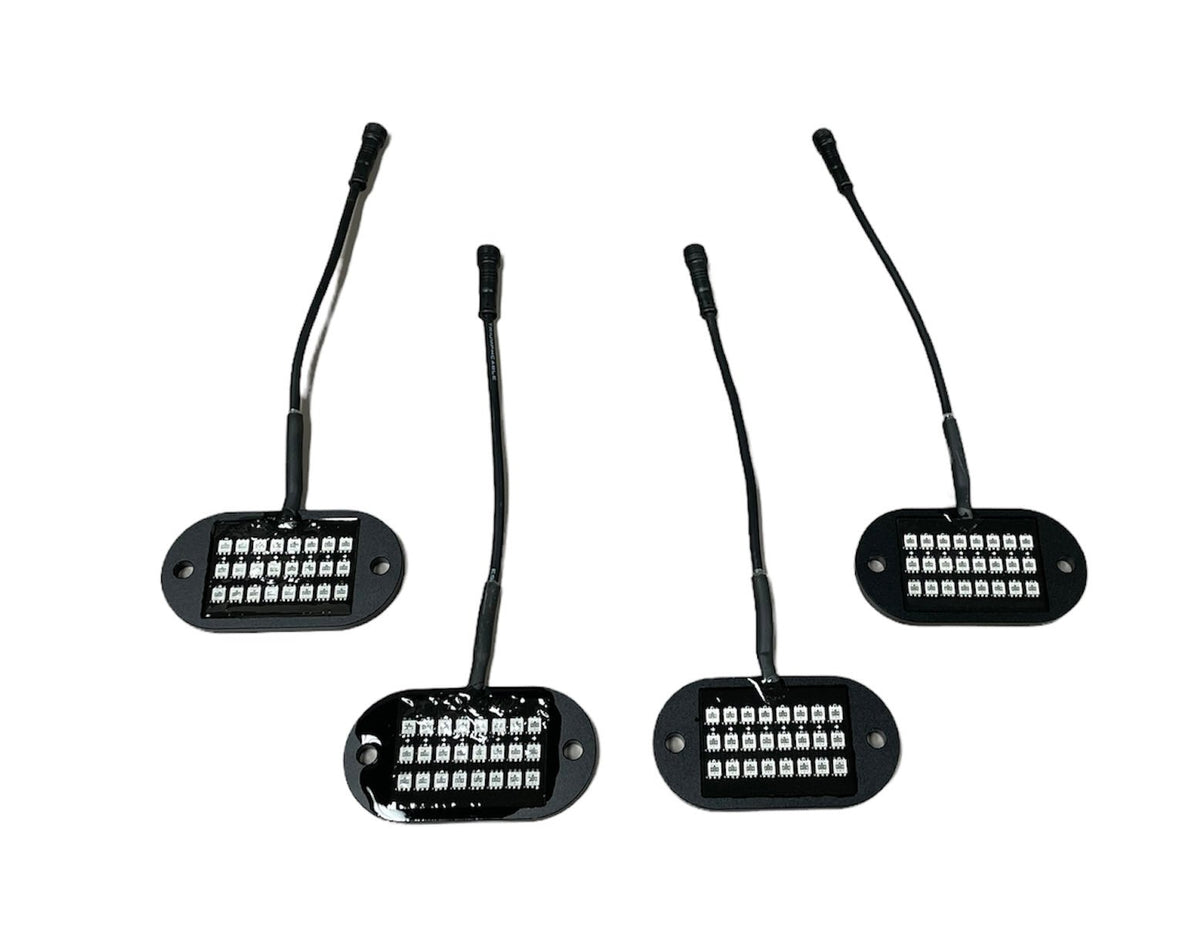 5150 Whips 187 Style Rock Lights 2.0 w/ Control Harness