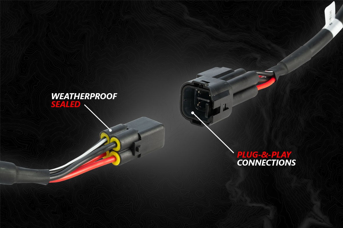 SSV Works V-Spec 5-Speaker Plug-&-Play Kit with Kenwood MR300BT for 2014-2023 Polaris RZR