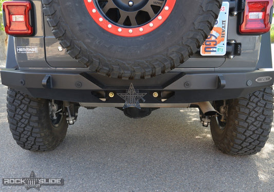 Jeep JL Full Rear Bumper For 18-Pres Wrangler JL No Tire Carrier Rigid Series Rock Slide Engineering