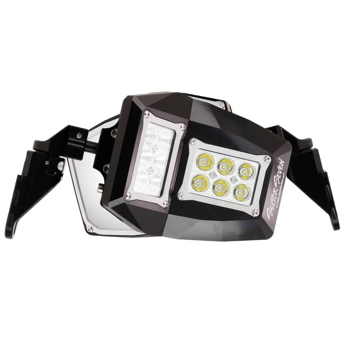 Sector Seven Spectrum LED Light Mirrors With Bung Mount - Model Specific