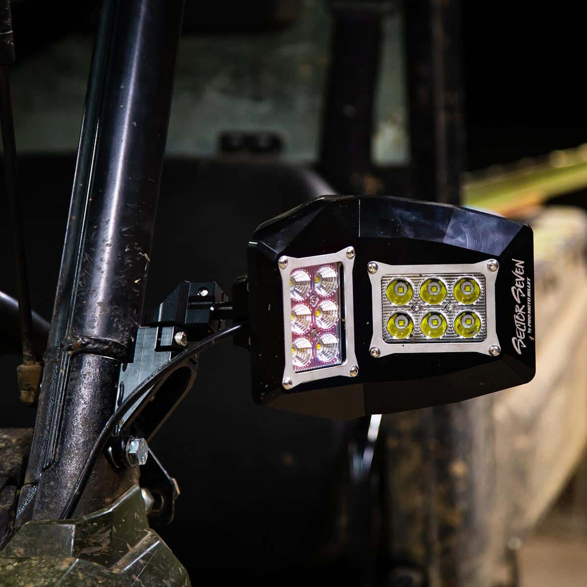 Sector Seven Spectrum LED Light Mirrors With Bung Mount - Model Specific