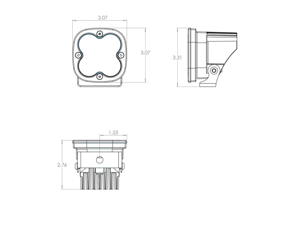 Baja Designs Squadron Pro Auxiliary Light Pod Pair