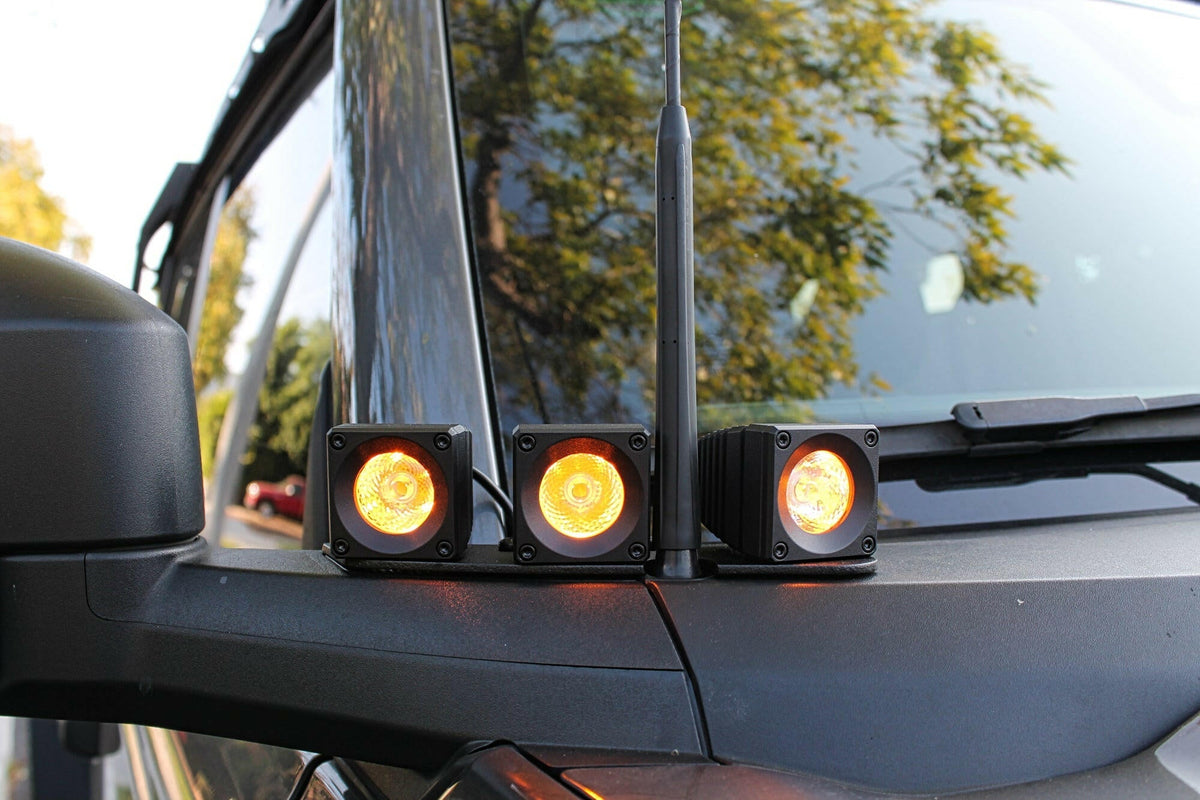 2021+ Ford Bronco Boomerang Ditch Lights