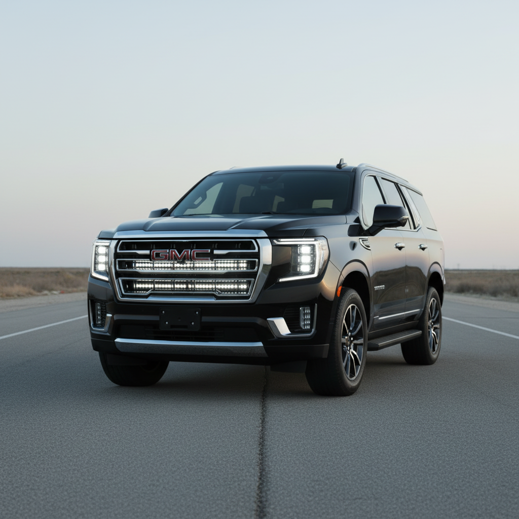 2021-2024 GMC Yukon Dual 40s Light Bars - SLIM