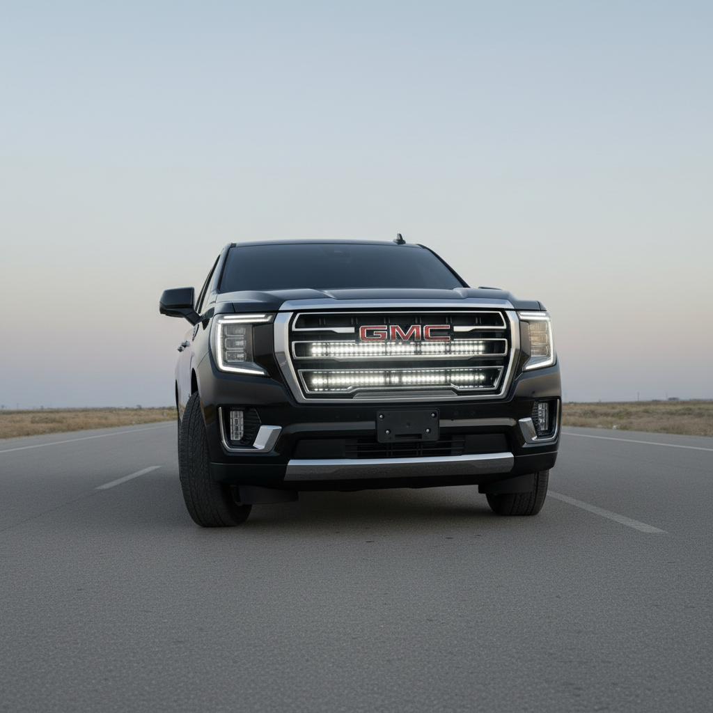 2021-2024 GMC Yukon Dual 40s Light Bars - SLIM