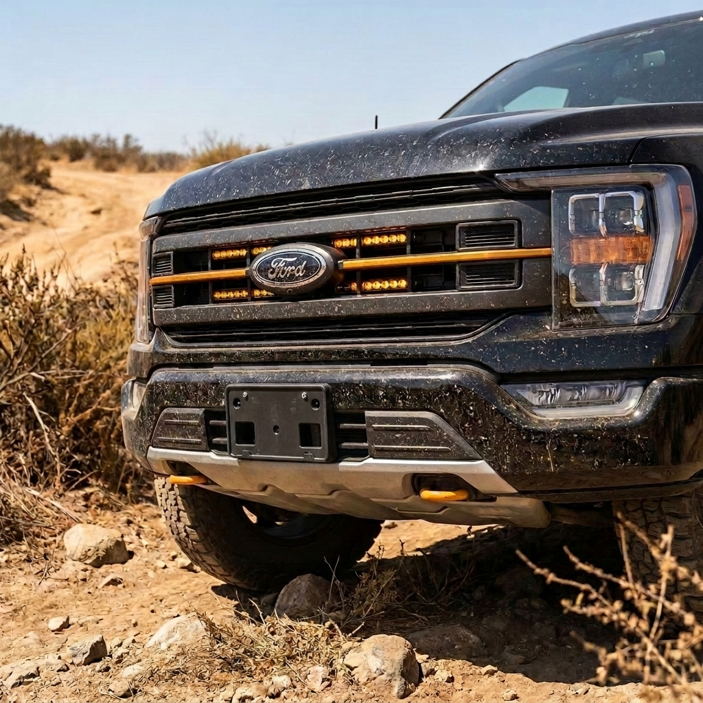 2021-23 Ford F150 Tremor Dual 30s Light Bars