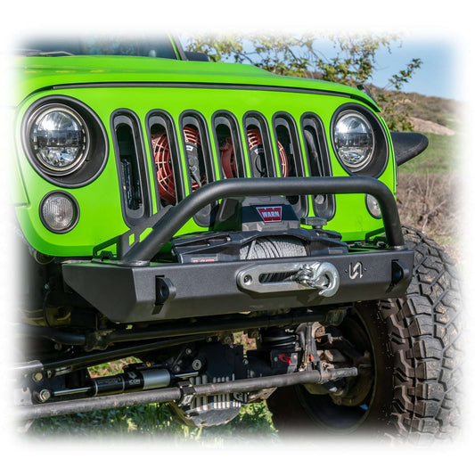 Stubby Front Bumper for Jeep Wrangler JK, JL, and Gladiator JT