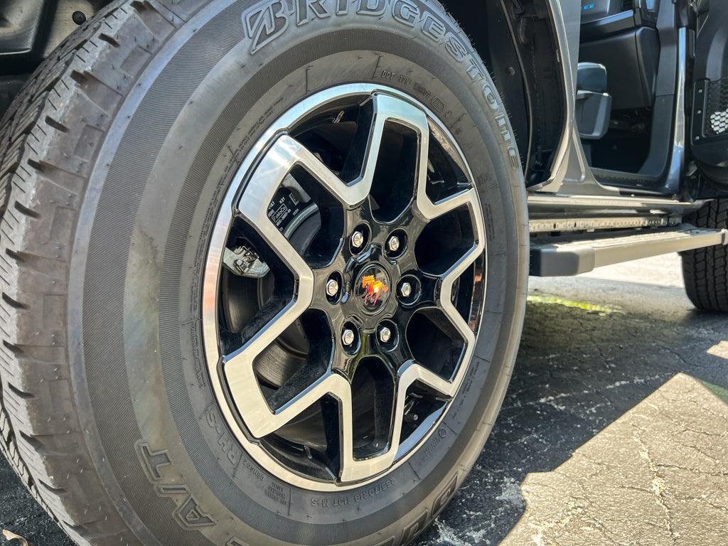 Printed Series Wheel Cap Overlays - 2021+ Bronco