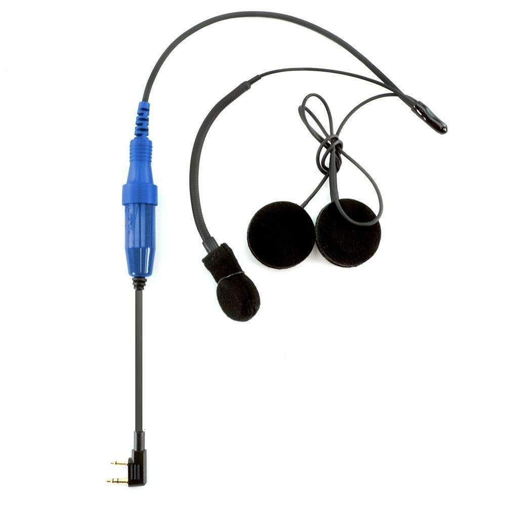 Rugged Radios ENDURO Moto Kit - Includes Helmet Kit and Compact Harness Cable