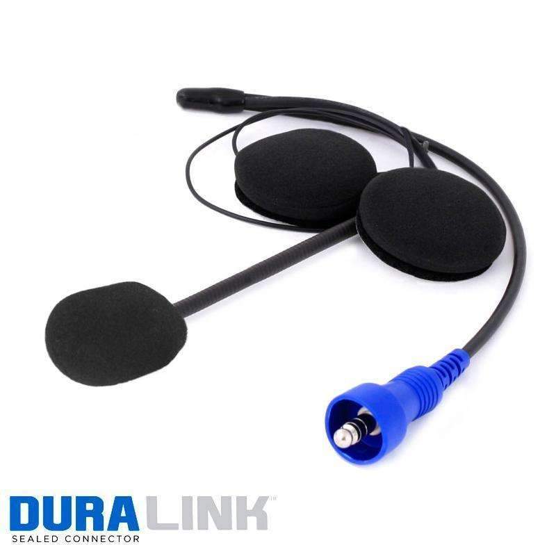 Rugged Radios ENDURO Moto Kit - Includes Helmet Kit and Compact Harness Cable