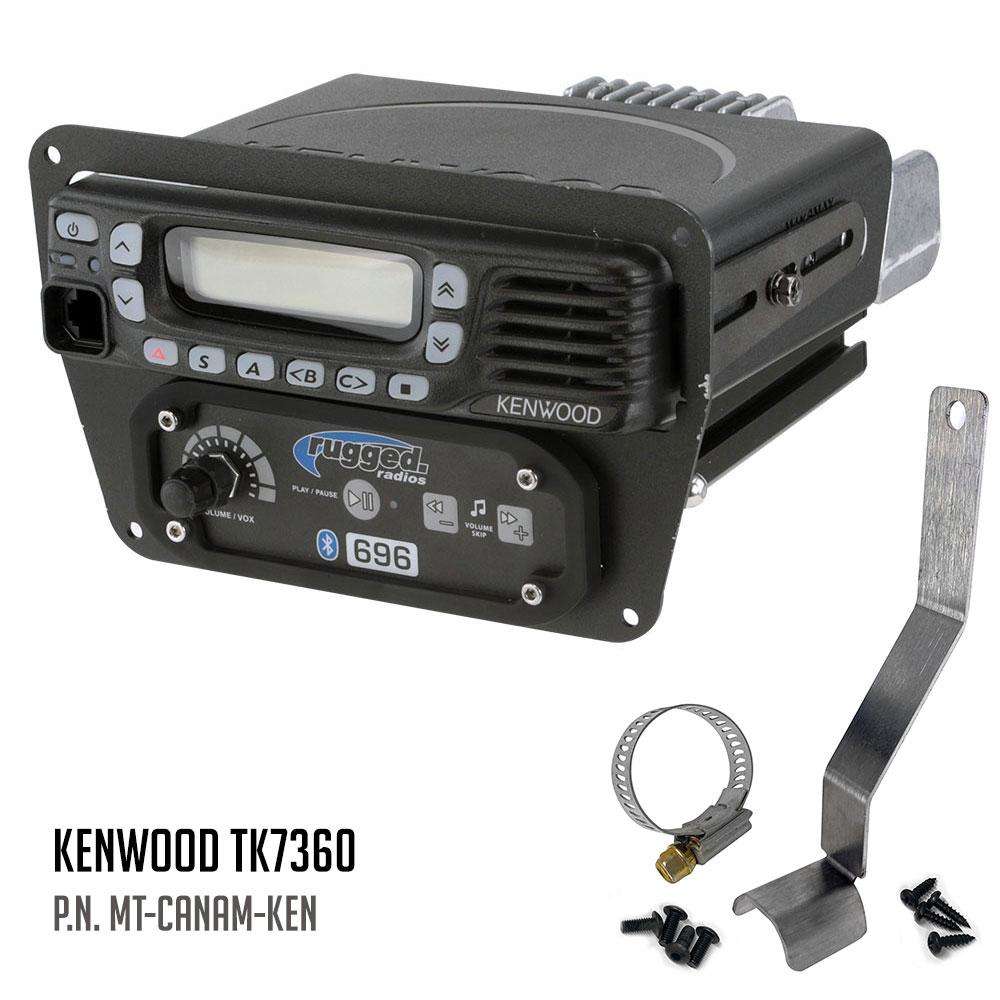 Rugged Radios Can-Am Commander Intercom and Radio Mount