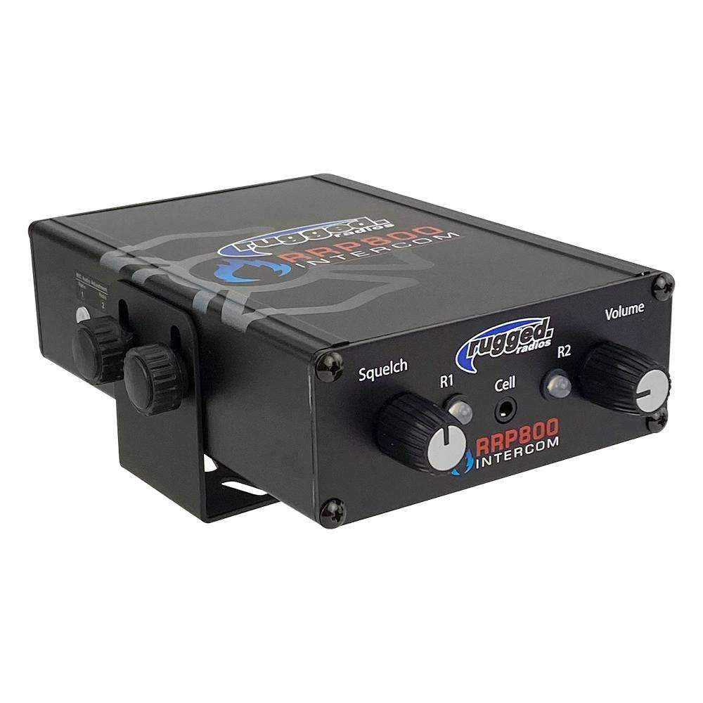 Rugged Radios Fire Safety Industrial Dual Radio Intercom 6 Place with Pump Panel Kit with RRP800