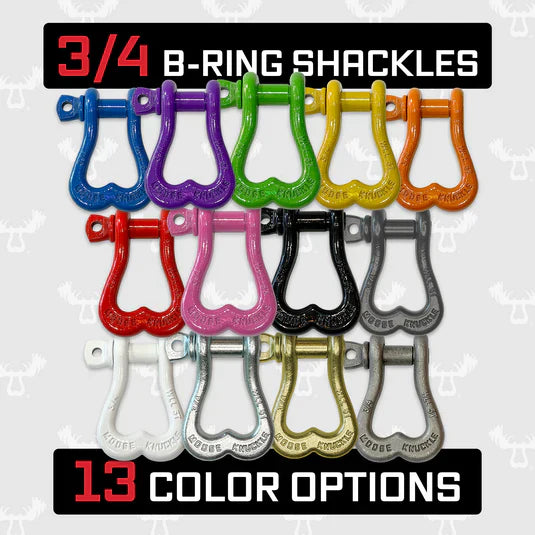 XL 3/4 Shackles