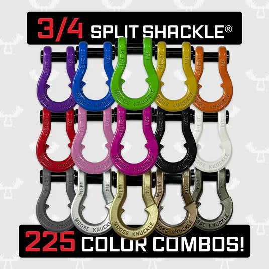 3/4 Recovery Split Shackle