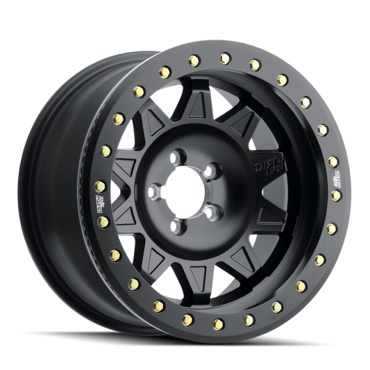 Dirty Life 9302 Roadkill Race 17x9 / 5x127 BP / -14mm Offset / 71.5mm Hub Machined Wheel - Beadlock