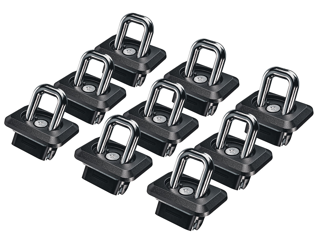 Bullet Inner Bed Retractable Tie-Down Anchors 9 Pack Complete Bed Package 07-Up Silverado/Sierra 1500/2500/3500 15 -Up Colorado/Canyon Bullring