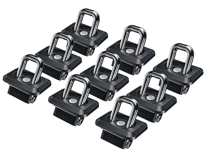 Bullet Inner Bed Retractable Tie-Down Anchors 9 Pack Complete Bed Package 07-Up Silverado/Sierra 1500/2500/3500 15 -Up Colorado/Canyon Bullring
