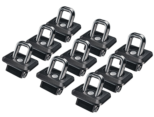 Bullet Inner Bed Retractable Tie-Down Anchors 9 Pack Complete Bed Package 07-Up Silverado/Sierra 1500/2500/3500 15 -Up Colorado/Canyon Bullring