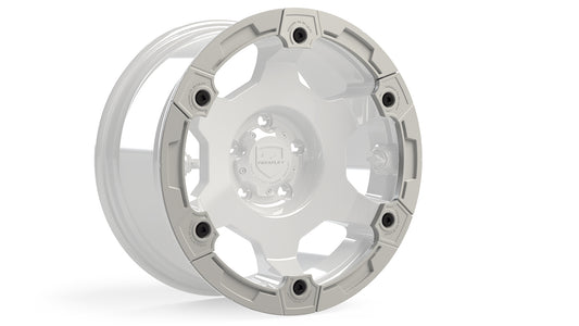 Modular Rash Ring Kit w/ Hardware White 6-Spoke TeraFlex