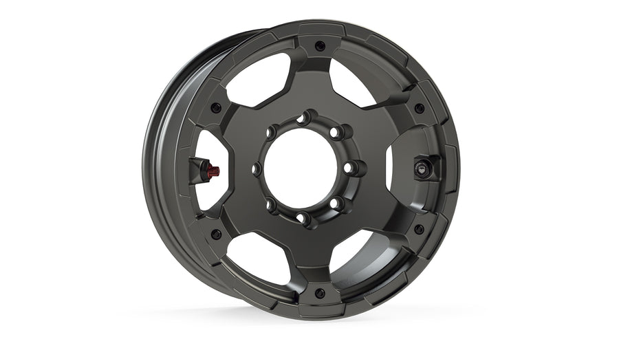 Nomad Off-Road Wheel Base 8x6.5 Inch 00 Titanium Gray TeraFlex