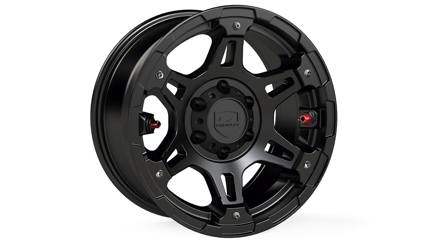 Nomad Split Spoke Off-Road Wheel 6x139mm -12mm Metallic Black TeraFlex