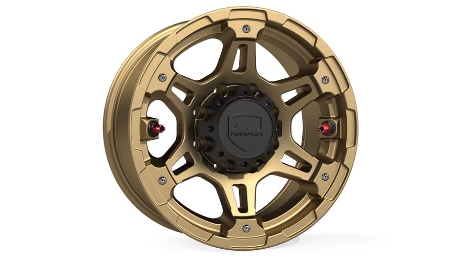 Nomad Split Spoke Off-Road Wheel 8x6.5 Inch -12mm Bronze TeraFlex