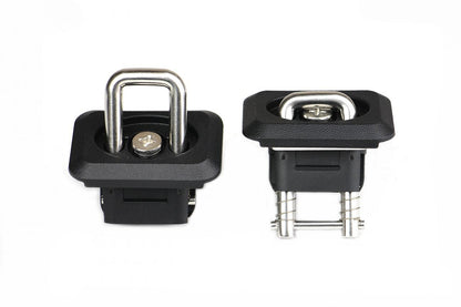Corner Bullet Inner Bed Retractable Tie-Down Anchors 2009+ Dodge RAM 1500/2500/3500 Bullring