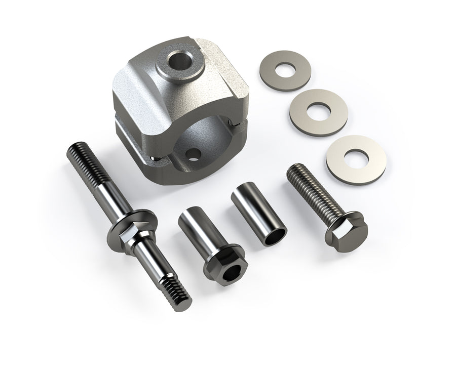 07-18 Wrangler JK Steering Stabilizer Relocation Kit 1-3/8 Inch Stock Tie Rod TeraFlex