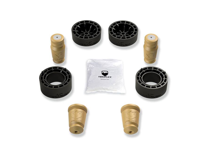 18-Up Wrangler JL 4 Door 1.5 Inch Sport ST1 Spacer Lift System No Shocks TeraFlex