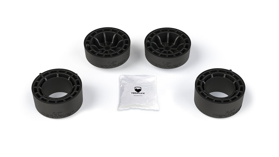 18-Up Wrangler JL 4 Door 1.5 Inch Performance Spacer Lift Kit No Shocks TeraFlex