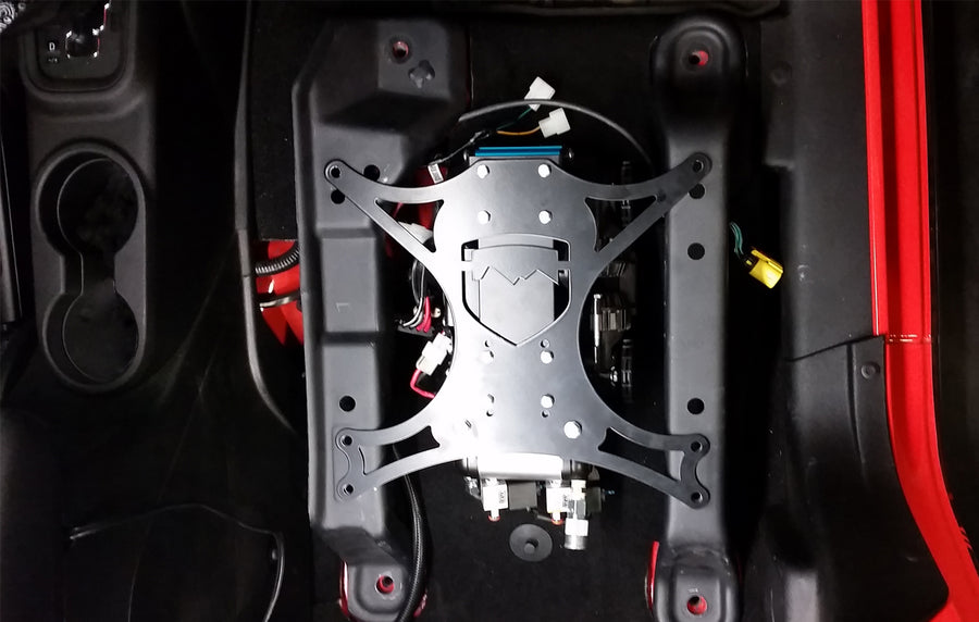 07-18 Wrangler JK 4 Door ARB Air Compressor Under Seat Mount Kit TeraFlex
