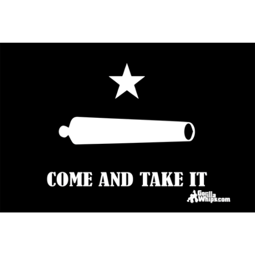 Come And Take It- Cannon 2x3 Grommet Whip Flag