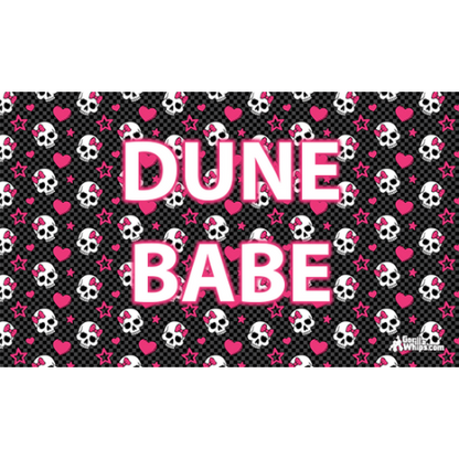 Dune Babe Skulls 2x3 Grommet Whip Flag