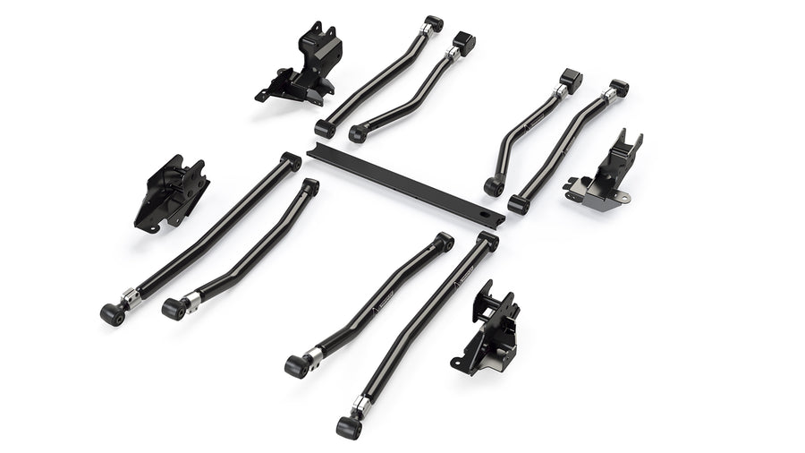 18-Up Wrangler JL 2 Door Alpine Long Arm & Bracket Kit 8-Arm 3-6 Inch Lift TeraFlex