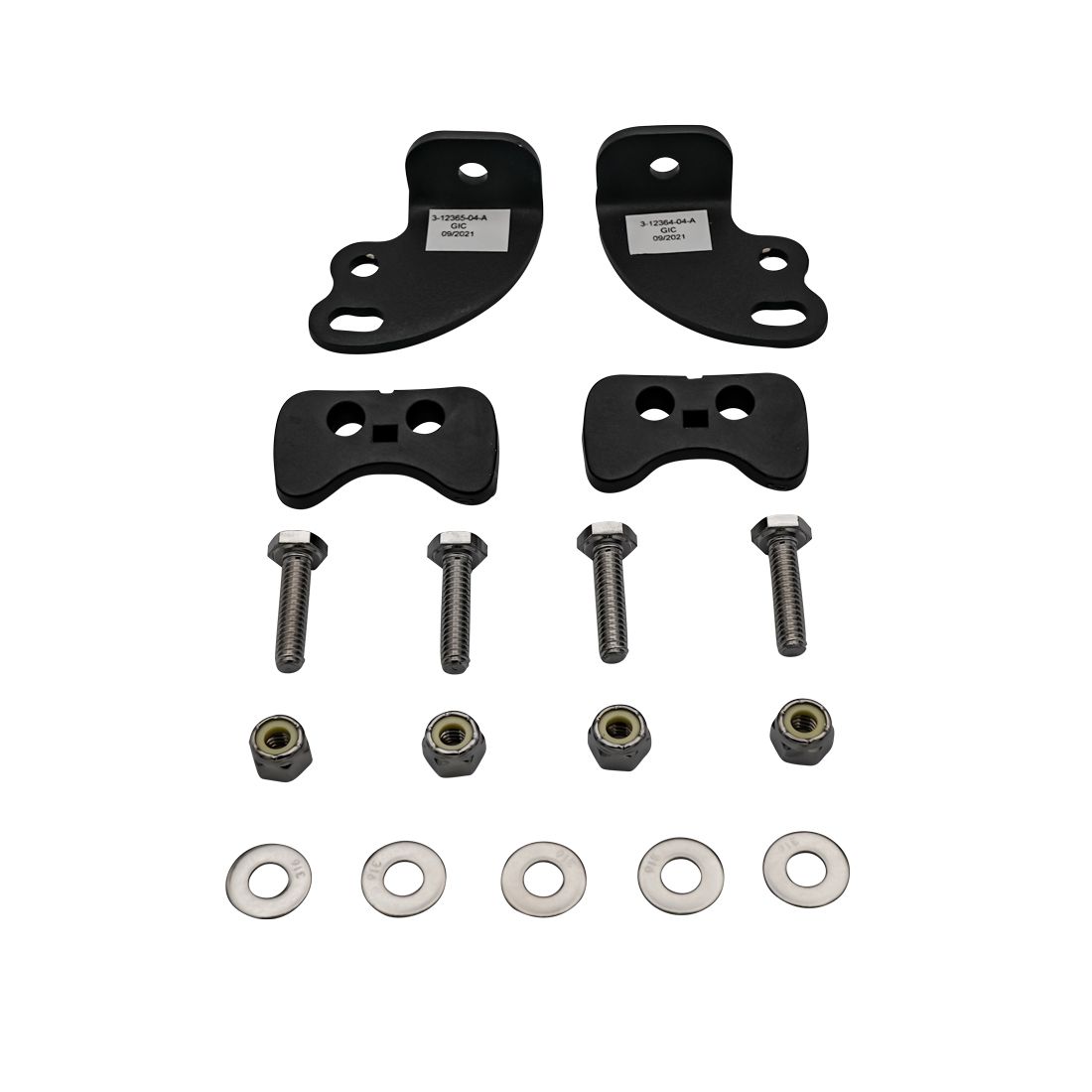 RDS-SR Series Hardware Kit, Black RIGID Industries - Default Title