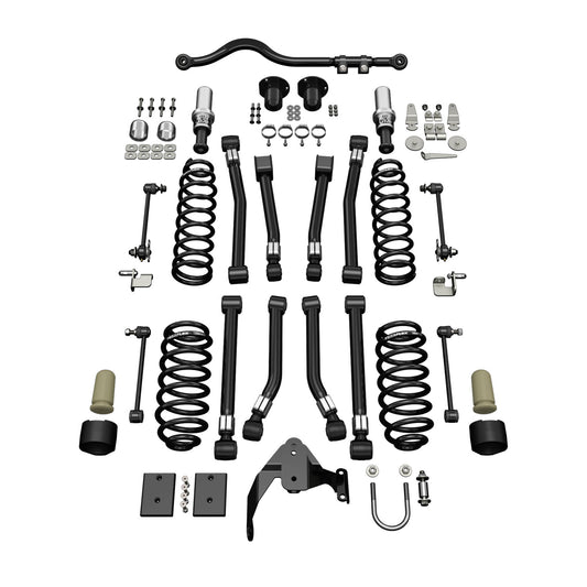 07-18 Wrangler JK 4 Door 3 Inch Alpine CT3 Short Arm Suspension System No Shocks TeraFlex