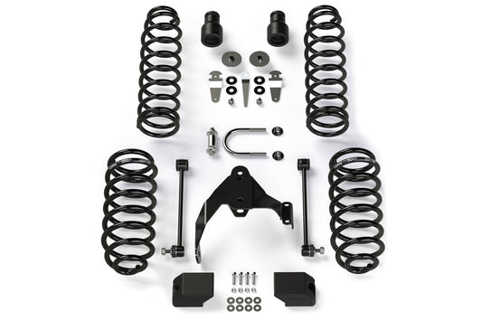 07-18 Wrangler JK 4 Door 2.5 Inch Coil Spring Base Lift Kit No Shocks or Shock Extensions TeraFlex