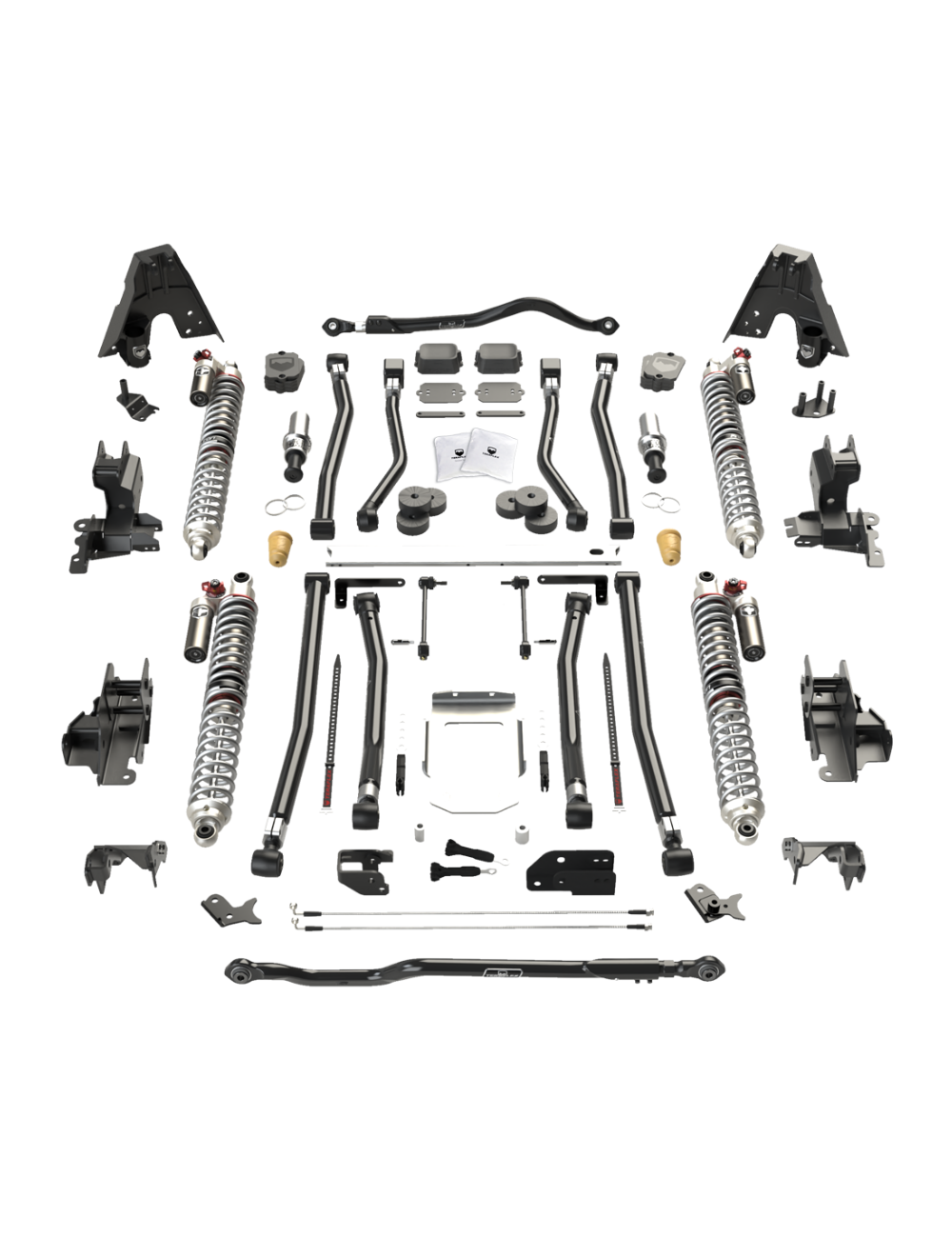 18-Up Wrangler JL 4 Door Alpine RT Coilover Suspension System 392 F60/R60 TeraFlex
