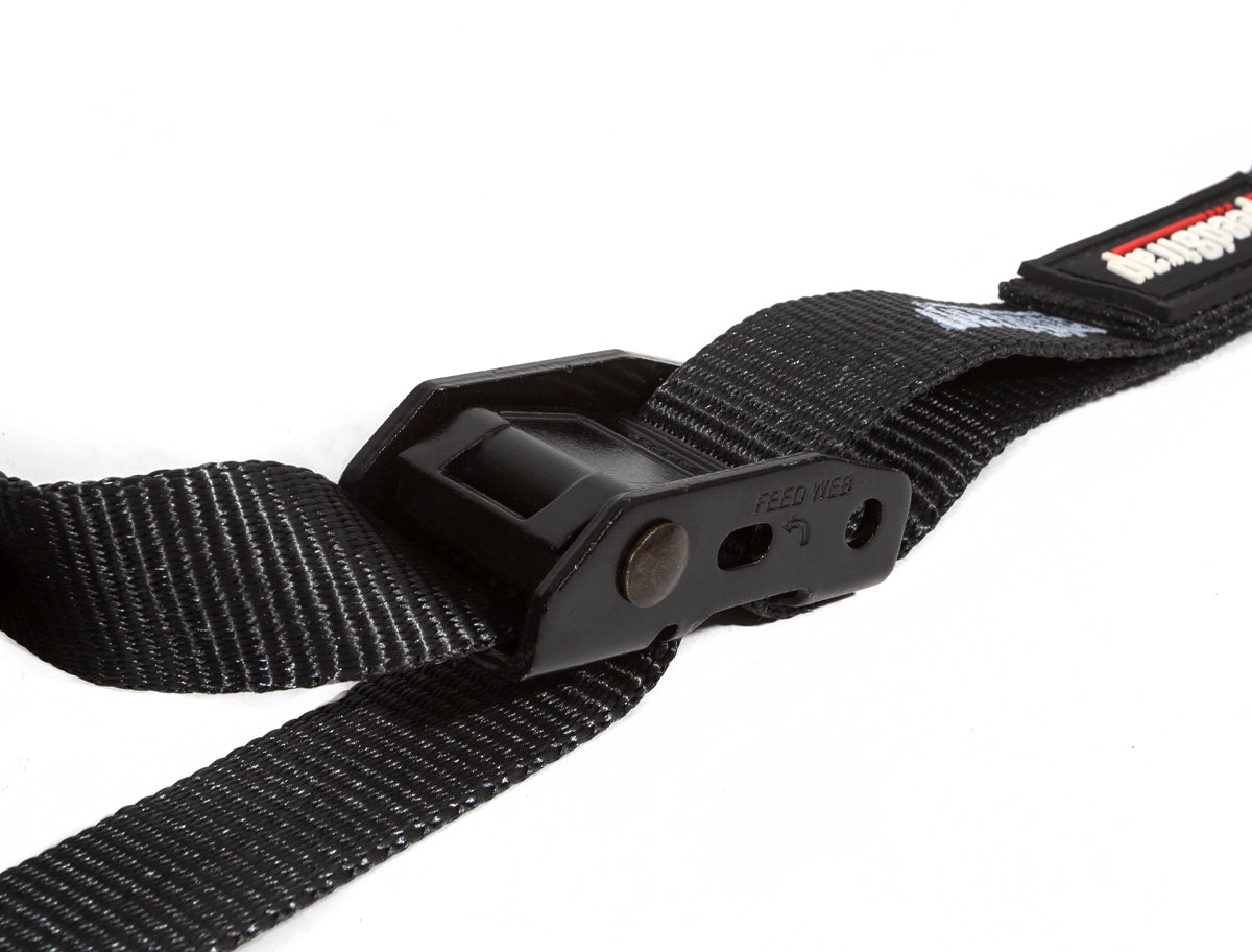 1 Inch x 10' Cam-Lock Tie Down with Snap S-Hooks and Soft-Tie 2 Pack SpeedStrap