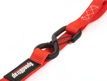 1 Inch x 10' Cam-Lock Tie Down with Snap S-Hooks and Soft-Tie 2 Pack SpeedStrap