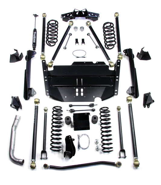 97-06 Jeep Wrangler TJ SWB 4 Inch Pro LCG Long Arm Suspension System No Shocks TeraFlex