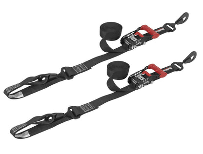 1.5 Inch x 10' Ratchet Tie-Down w/ Soft-Tie 2 Pack SpeedStrap