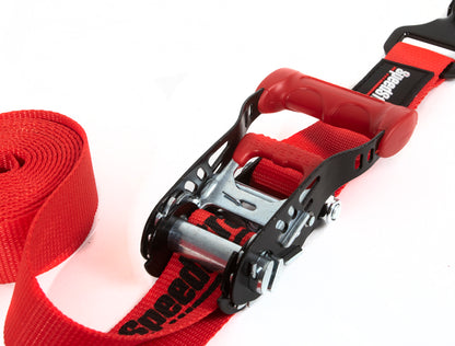 1.5 Inch x 10' Ratchet Tie-Down w/ Soft-Tie 2 Pack SpeedStrap