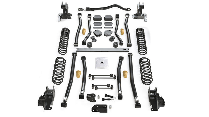 18-Up Wrangler JL 4 Door 4.5 Inch Alpine CT4 Long Arm Suspension System No Shocks TeraFlex