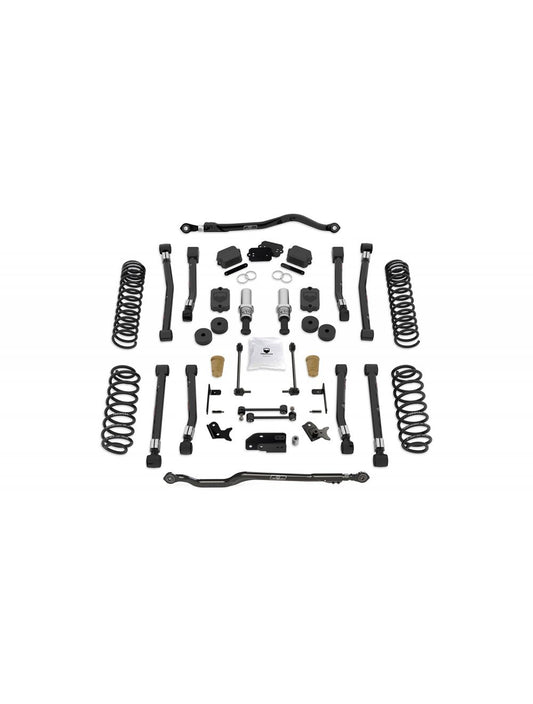 18-Up Wrangler JL 4 Door 3.5 Inch Alpine RT3 Outback Overland Short Arm Suspension System No Shocks TeraFlex
