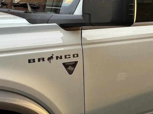 Base Fender Decal (RIP 2021-2023) - 2021-2023 Bronco Base