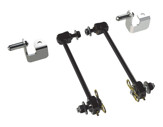 07-18 Wrangler JK 8.5 Inch Front Sway Bar Quick Disconnect Kit 0-2.5 Inch Lift TeraFlex